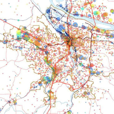 map of economic landscape