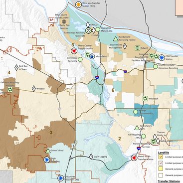 Solid Waste System Map