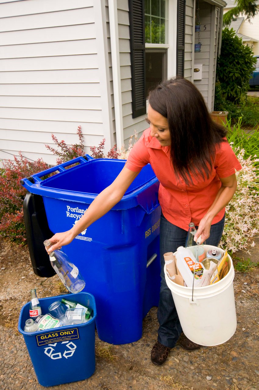 Glass Recycling Metro