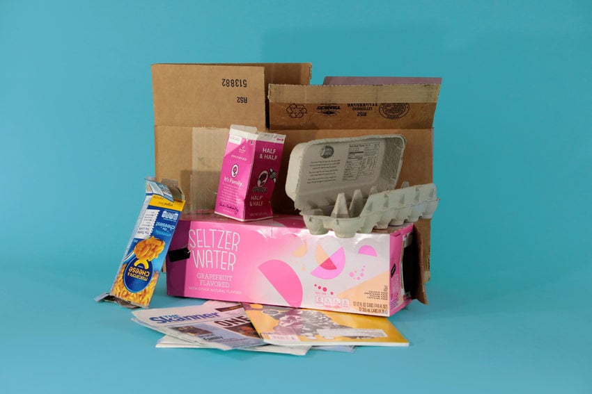 Use Wax Paper to Cover and Protect An Ice Cream Carton