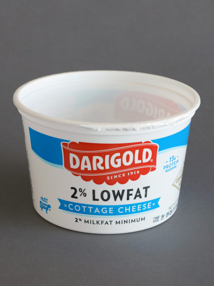 Image of a cottage cheese container