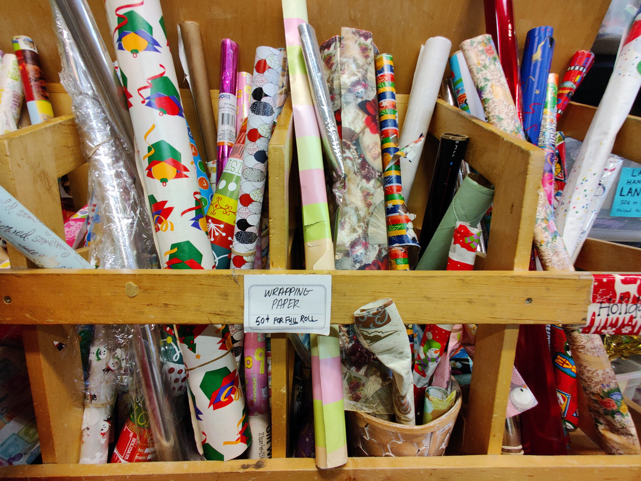 An image of wrapping paper at SCRAP PDX