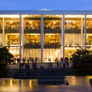 photo of the exterior of Keller Auditorium