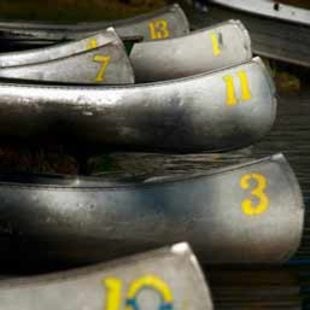 photo of boats at Blue Lake