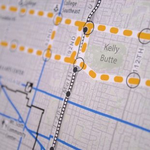 Powell-Division potential routes closeup
