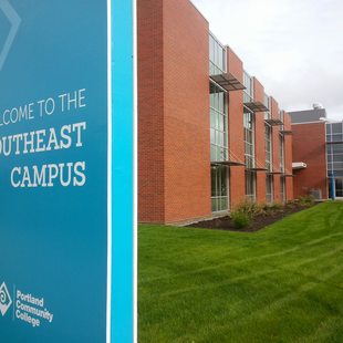 PCC Southeast Campus welcome sign