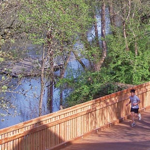 Boardwalk on Tualatin River Greenway