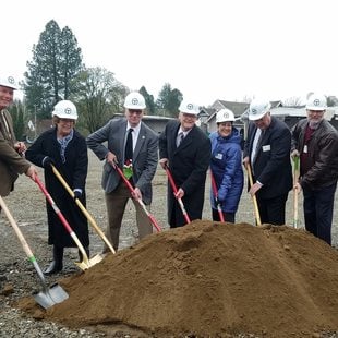 Jesse Quinn Apartments groundbreaking