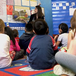 photo of classroom in Troutdale