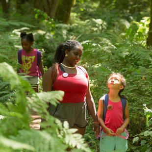 photo of Camp ELSO participants at Oxbow Regional Park