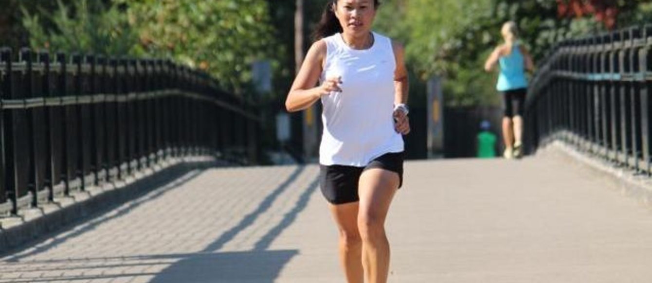 photo of Nang Dunn running