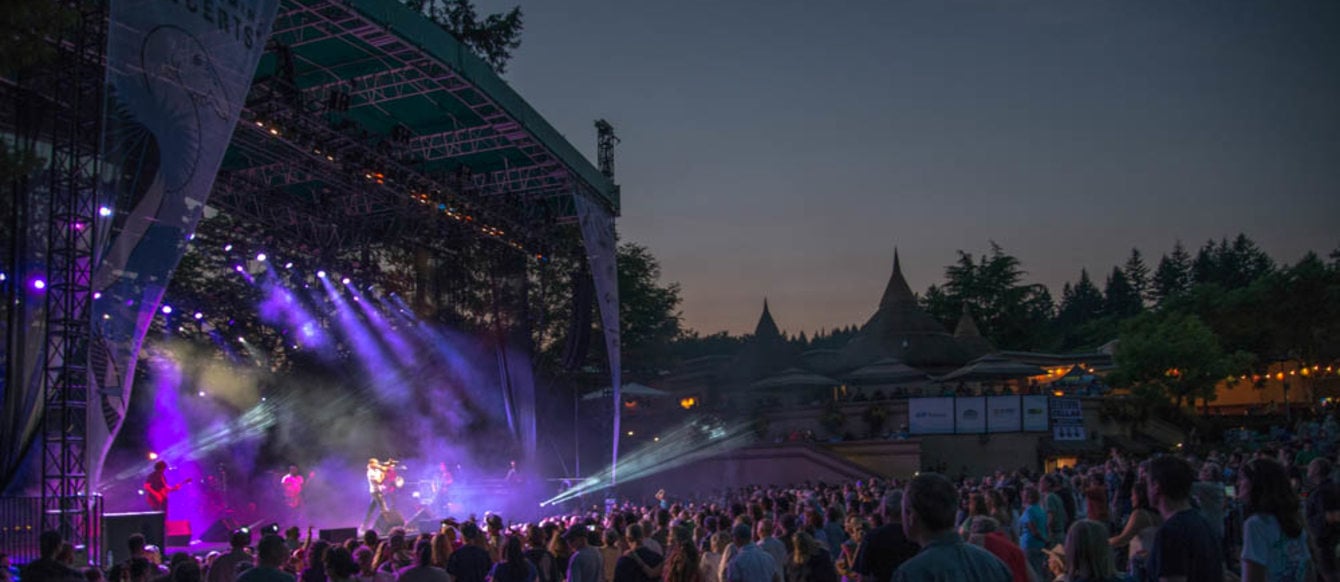 A concert at the Oregon Zoo