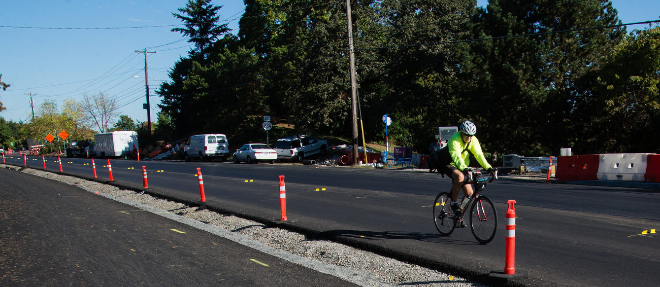 Wide crop of 17th Avenue Trail construction