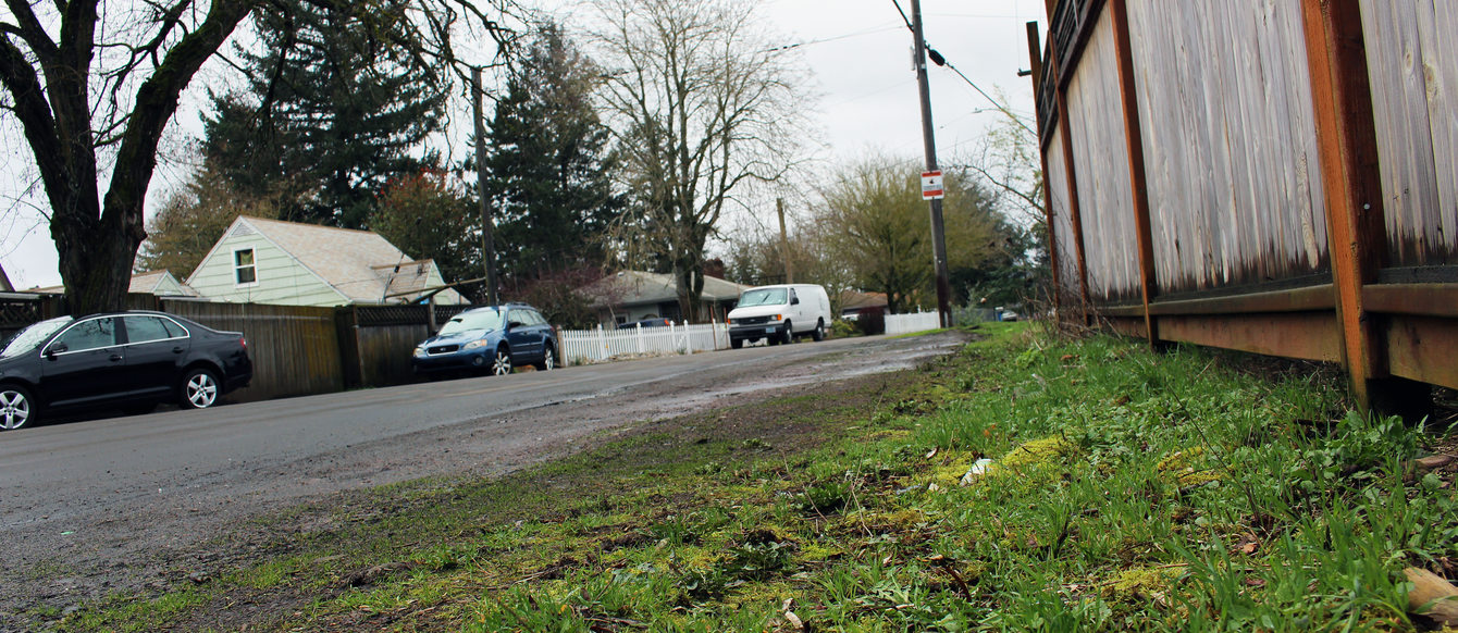 In Brentwood-Darlington, most streets have no sidewalks.