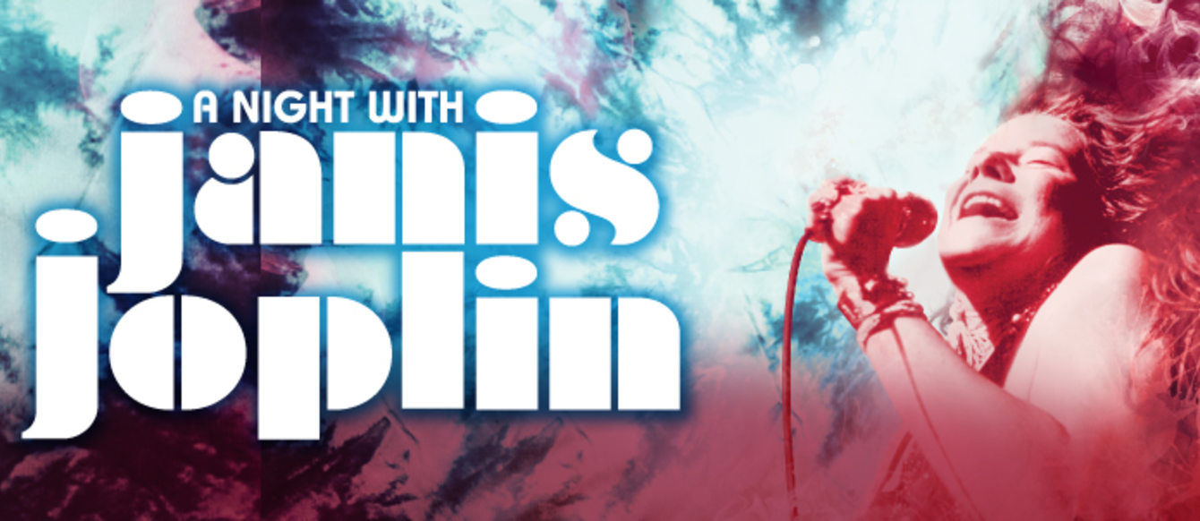 Promotional image for "A Night With Janis Joplin"