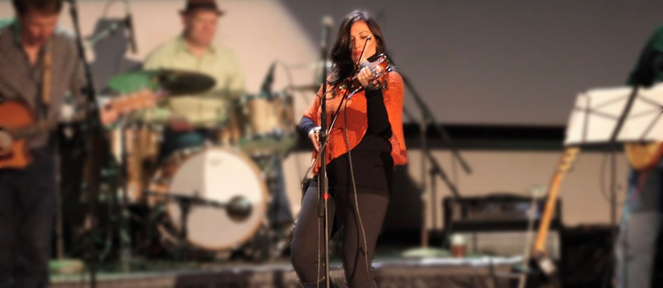 Patricia Rojas at a music performance