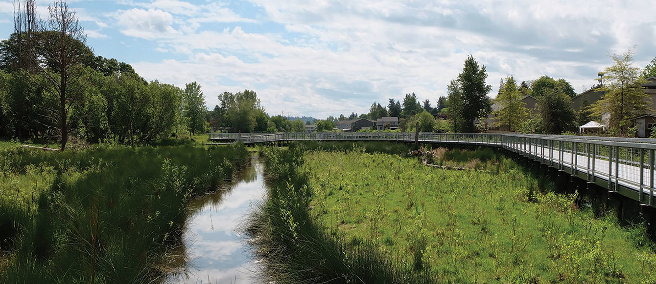 The Boardman Wetlands park in Jennings Lodge.