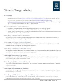 Climate Change video guide