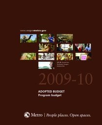 FY 2009-10 Adopted Budget - Program Budget