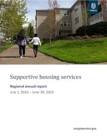 Supportive Housing Services Regional Annual Report July 1, 2022-June 30, 2023