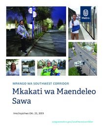 SWEDS Report - Swahili