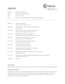 Meeting Agenda October 9, 2024