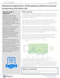 Employment Agreements highlights