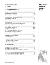 FY 2014-15 Adopted Budget - Detail Volume