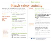 Bleach Dilution Ratio Chart