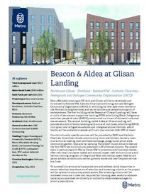 Beacon and Aldea at Glisan Landing