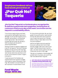 ¿Por Qué No? Taqueria