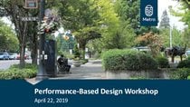 Afternoon presentation: performance-based design workshop