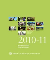 FY 2011-12 Adopted Budget - Program Budget