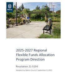 2025-27 Regional Flexible Funds Allocation program direction