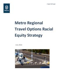 Regional Travel Options Racial Equity Strategy