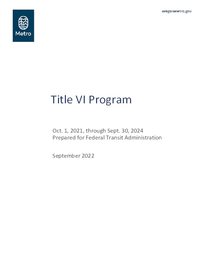 Title VI Program 