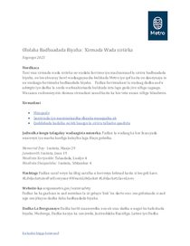 Somali - 2023 water safety toolkit