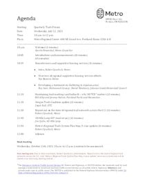 July 12, 2023 Quarterly Trails Forum meeting packet