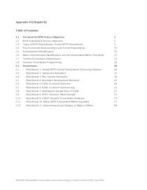Draft 2024-27 MTIP Amendments Technical Appendix VI, Chapter 8