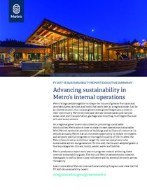 2017-18 Sustainability Report Executive Summary