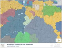 Hauler franchise boundaries: Clackamas County