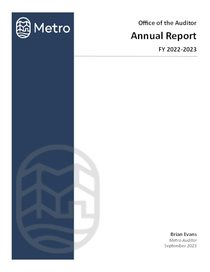 Auditor Annual Report 2023
