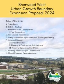 Part 2-Sherwood West UGB expansion proposal