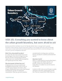 UGB 101: Everything you wanted to know about the urban growth boundary, but were afraid to ask