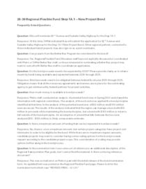 Frequently asked questions about the 2028-30 Regional Flexible Funds Allocation Step 1A.1 new project bond