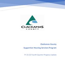 Clackamas County Q4 progress report (SHS)