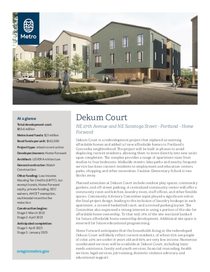 Dekum Court