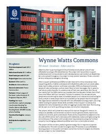 Wynne Watts Commons