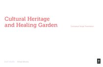 Design concepts for the cultural heritage and healing garden at Lone Fir Cemetery