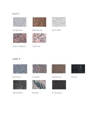 2023 granite marker colors